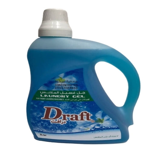 Draft laundry detergent 3 liter